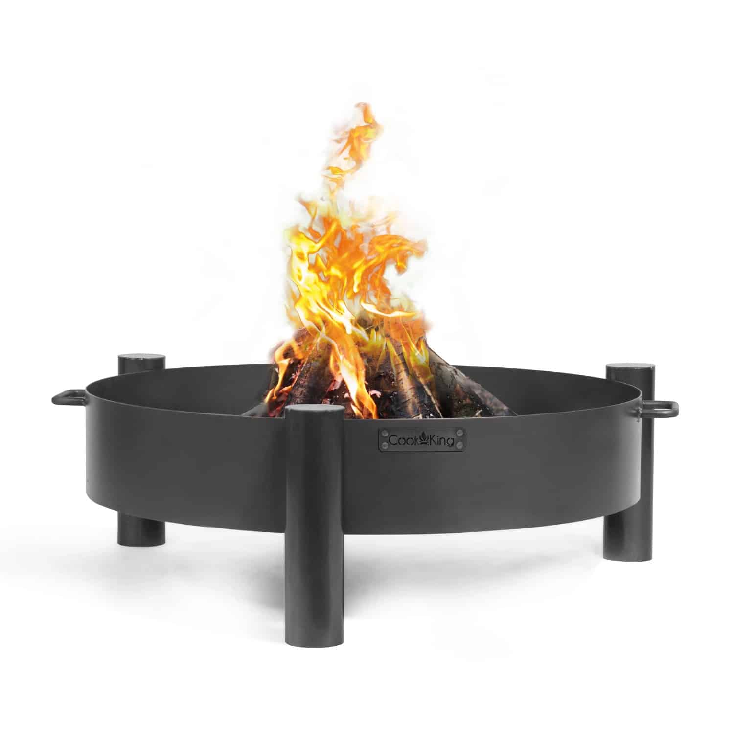 CookKing Feuerschale Stahl Haiti Ø 68 cm x 30 cm Schwarz