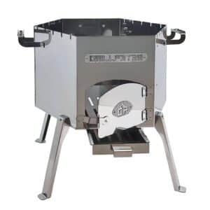 Grillpeter Utschak Dauren Deluxe Feuerofen für Kazan Hexagon Uchag 45 cm