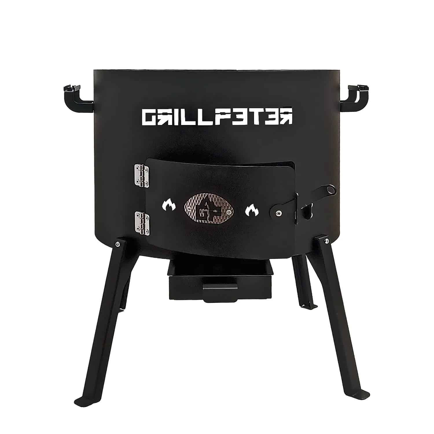 Grillpeter Utschak Nurlan Feuerofen für Kazan 22L Uchag Ø50 cm