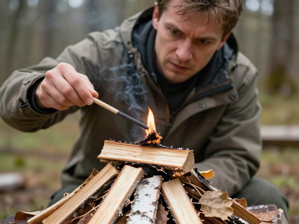 Feuer richtig anzünden