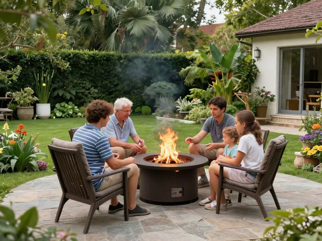 Feuerstelle Garten anlegen