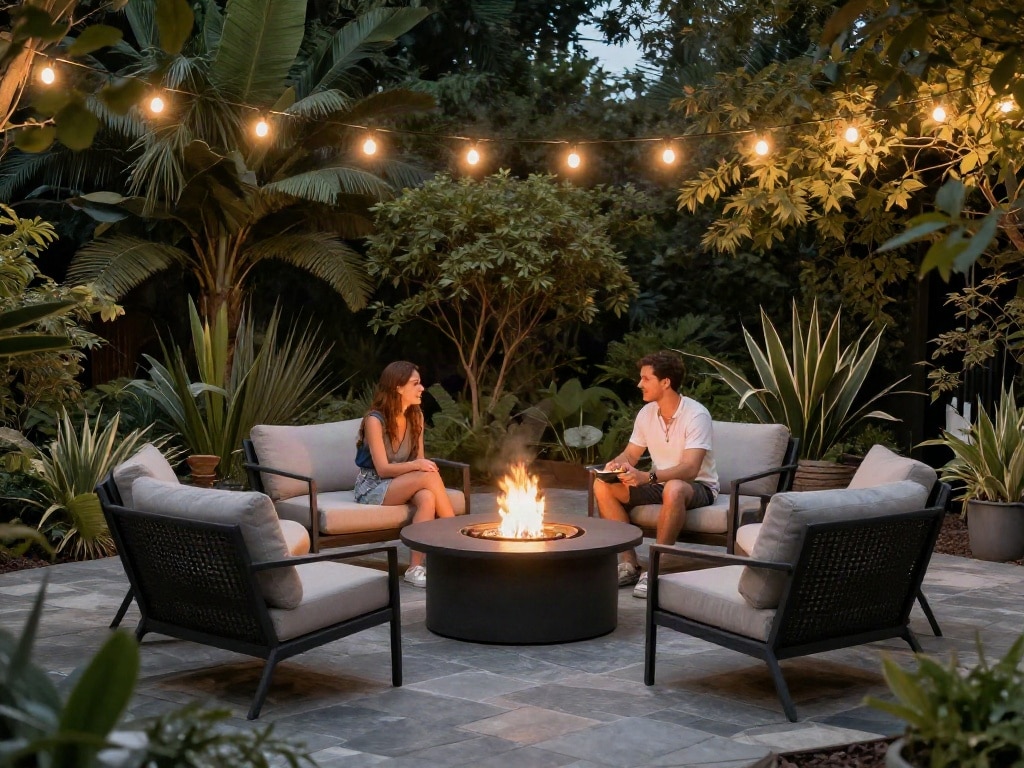 Feuerstelle Garten Ideen