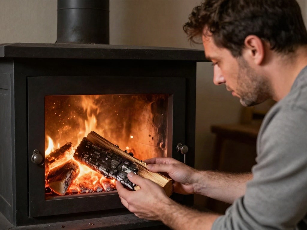 Holz richtig nachlegen