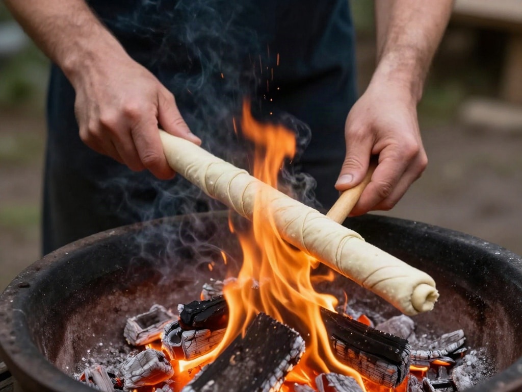 Stockbrot Feuerschale