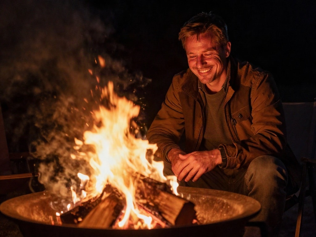 Feuerschale tief oder flach