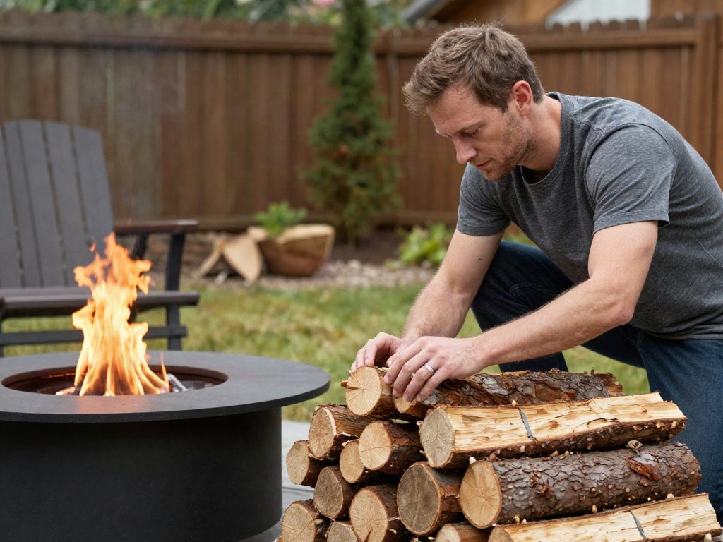 welches Holz für Feuerschale