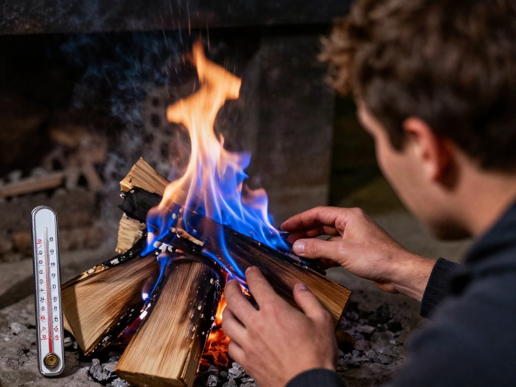 Feuer Temperatur
